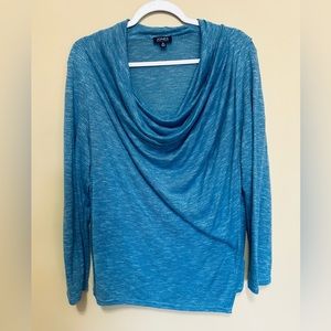 Beautiful blue knit sweater